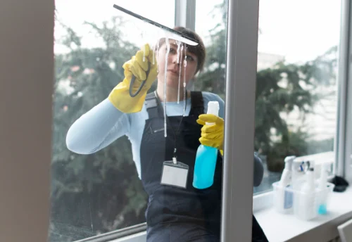 Nettoyage de vitres intérieures et extérieures à Nazelles-Négron